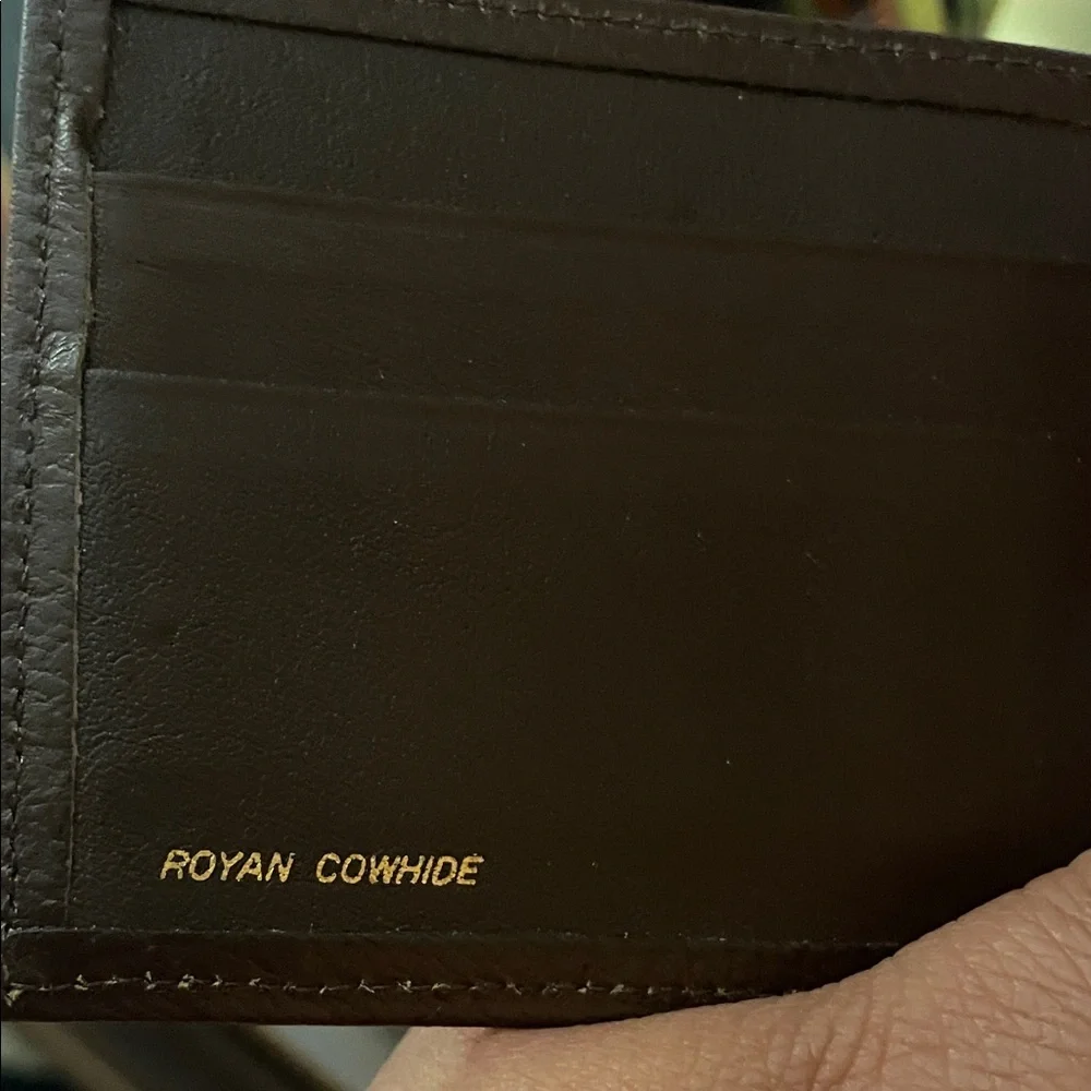 Pierre Cardin Royan Cowhide Brown Money Clip Wallet
